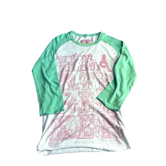 VS PINK | Baseball Tee, size M - Picture 1 of 6